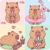 Coleción Kawaii - Capybara