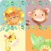 Coleción Animalitos - Cute África