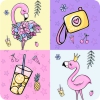 Coleción Animalitos - Flamingo