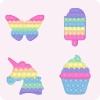 Coleción Fantasía - Popit pink