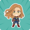 Coleción Acción - Avengers girl Capitana Marvel
