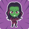 Coleción Acción - Avengers girl Gamora