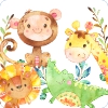 Coleción Animalitos - Cute África