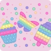 Coleción Fantasía - Popit pink