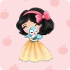 Coleción Fantasía - Princess pets 2 Blanca Nieves