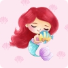 Coleción Fantasía - Princess pets 2 La Sirenita