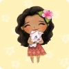 Coleción Fantasía - Princess pets Moana