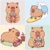 Coleción Kawaii - Capybara niño